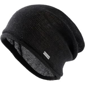 imageTOPEX LXLXXL 100 Linen Beanie Summer Cooling Organic EcoFriendly FashionBlack