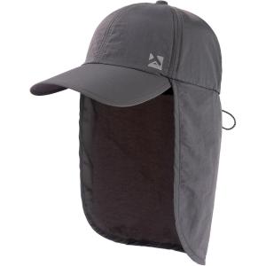 imageTOPEX LXLXXL UV50 Waterproof Neck Flap Baseball Sun CapDark Grey