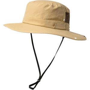 imageTOPEX LXLXXL UV50 Waterproof Wide Brim Bucket Sun Hat for Summer Fishing Hiking wDetachable Strap ampamp Vented MeshKhaki