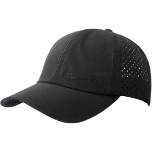 imageTOPEX Oversized XL XXL Unstructured Running Breathable Mesh Quick Dry Waterproof Cooling Sweatband Baseball Caps Mens95556black