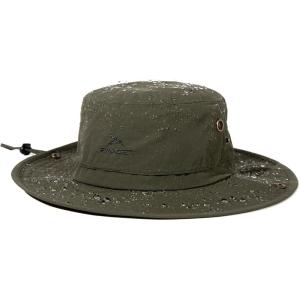 imageTOPEX Waterproof Rain XL XXL Large Size Oversized Mens Sun Hats Fishing Bucket Boonie Beach UV Protection Wide BrimTe00702army Green