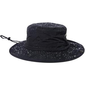 imageTOPEX Waterproof Rain XL XXL Large Size Oversized Mens Sun Hats Fishing Bucket Boonie Beach UV Protection Wide BrimTe00702black