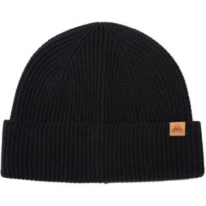 imageTOPEX XLXXL 100 Merino Wool Cuffed Beanie Hat for Men ampamp Women Warm Knitted Winter Hats 5566CMBlack