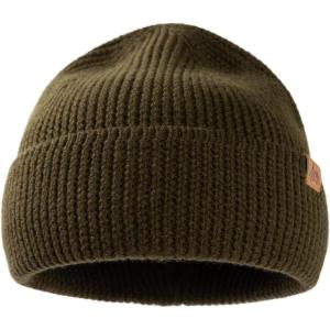 imageTOPEX XLXXL 100 Merino Wool Cuffed Beanie Hat for Men ampamp Women Warm Knitted Winter Hats 5566CMGreen