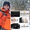 imageTOPEX Oversized XLXXL Unisex Winter Trapper Military Hat Faux Fur Earflaps Quilted Lined Baseball CapDarkgreytwill