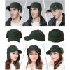 imageTOPEX Oversized XLXXL Unisex Wool Blend Winter Trapper Hat Baseball Cap Fleece Earflaps Fleece LinedArmygreenfleece