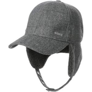 imageTOPEX Oversized XLXXL Unisex Wool Blend Winter Trapper Hat Baseball Cap Fleece Earflaps Fleece LinedGreyfleece