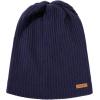 imageOversize LXLXXL Merino Wool Satin Lined Slouchy Beanie Big Large Head Knit HatNavysatin