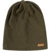 imageOversize LXLXXL Merino Wool Satin Lined Slouchy Beanie Big Large Head Knit HatOlivedrabsatin