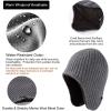 imageTOPEX Oversized XLXXL Merino Wool Blend Waterproof Earflap Beanie Fleece Lined Hat Winter Skull CapGrey