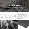 imageOversized LXLXXL DryKnit Waterproof Merino Wool Blend Beanie Fleece Lined Knit Hat for AllWeather WinterGrey