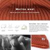imageTOPEX LXLXXL 100 Merino Wool Beanie Oversize Fleece Lined Hat for Cold Weather Winter WarmRed