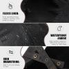 imageTOPEX Oversize Waterproof XXL XXXL Mens Pilot Earflap Aviator Winter Faux Leather Hat Hunting Trapper OutdoorsCoffee