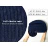 imageTOPEX PolarWool Oversized LXLXXL 100 Merino Wool Beanie Fleece Lined Cuffed Watch Fisherman CapDark Blue