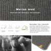 imageTOPEX PolarWool Oversized LXLXXL 100 Merino Wool Beanie Fleece Lined Cuffed Watch Fisherman CapGrey