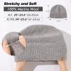 imageTOPEX PolarWool Oversized LXLXXL 100 Merino Wool Beanie Fleece Lined Cuffed Watch Fisherman CapLightgrey