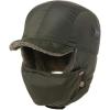 imageOversized XLXXL Waterproof Aviator Cap Faux Fur Earflap Mask Winter Trapper Hat Cold WeatherGreenmask