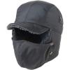 imageOversized XLXXL Waterproof Aviator Cap Faux Fur Earflap Mask Winter Trapper Hat Cold WeatherGreymask