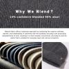imageTOPEX Oversized Cashmere Merino Wool Unisex Skull Beanie Hat Cuffed Knit Winter CapGrey