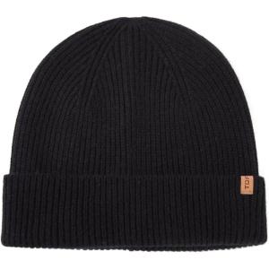 imageTOPEX Oversized Cashmere Merino Wool Unisex Skull Beanie Hat Cuffed Knit Winter CapBlack
