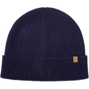 imageTOPEX Oversized Cashmere Merino Wool Unisex Skull Beanie Hat Cuffed Knit Winter CapNavy
