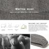 imageOversize LXLXXL Merino Wool Blend Short Fisheman Beanie Lightweight Warm Hat for Cold Weather WinterGrey