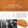 imageOversize LXLXXL Merino Wool Blend Short Fisheman Beanie Lightweight Warm Hat for Cold Weather WinterYellow