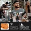 imageOversize LXLXXL Merino Wool Blend Short Fisheman Beanie Lightweight Warm Hat for Cold Weather WinterYellow