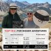 imageOversized XL XXL Mens UV 50 Waterproof Packable Mesh Neck Flap Sun Fishing Hat Bucket Bonnie HikingKhakiflap