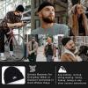 imageTOPEX MLXLXXL Beanies Hats Men Women Winter 100 Merino Wool Double LayerBlack2 Layer