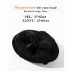 imageTOPEX MLXLXXL Beanies Hats Men Women Winter 100 Merino Wool Double LayerBlackfleece Lined