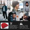 imageTOPEX MLXLXXL Beanies Hats Men Women Winter 100 Merino Wool Double LayerRedfleece Lined