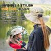 imageTOPEX Waterproof Ponytail RainProof UV50 Sun Hat Cooling Mesh Lining Women Ladies Fashion Oversized0702beige