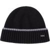 imageTOPEX XLXXL 100 Merino Wool Beanies Hats Men Fleece Lined Winter Knitted Hat Warm Cuffed Beanie95564black