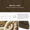 imageTOPEX XLXXL 100 Merino Wool Beanies Hats Men Fleece Lined Winter Knitted Hat Warm Cuffed Beanie95564green