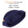 imageTOPEX XLXXL 100 Merino Wool Short Fisherman Beanie Hats for Men Women Knit Skull Cap Cuffed Beanies Warm Winter HatsBlue