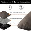 imageTOPEX XLXXL Mens Newsboy Flat Cap  Gatsby Irish Duckbill Cap for Golf Driving Waterproof ampamp UPF 50Black Waterproof Waxed Cotton