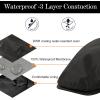 imageTOPEX XLXXL Mens Newsboy Flat Cap  Gatsby Irish Duckbill Cap for Golf Driving Waterproof ampamp UPF 50Black616 Waterproof