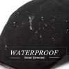imageTOPEX XLXXL Mens Newsboy Flat Cap  Gatsby Irish Duckbill Cap for Golf Driving Waterproof ampamp UPF 50Blackwaterproof