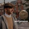 imageTOPEX XLXXL Mens Newsboy Flat Cap  Gatsby Irish Duckbill Cap for Golf Driving Waterproof ampamp UPF 50Coffee Waterproof Waxed Cotton