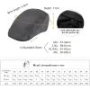 imageTOPEX XLXXL Mens Newsboy Flat Cap  Gatsby Irish Duckbill Cap for Golf Driving Waterproof ampamp UPF 50Grey616 Waterproof