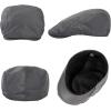 imageTOPEX XLXXL Mens Newsboy Flat Cap  Gatsby Irish Duckbill Cap for Golf Driving Waterproof ampamp UPF 50Grey616 Waterproof