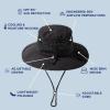 imageTOPEX XLXXL UPF 50 Wide Brim Sun Hat for Men and Women  Advanced Cooling ampamp UltraBreathable for Outdoor ComfortBlack