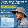 imageTOPEX XLXXL UPF 50 Wide Brim Sun Hat for Men and Women  Advanced Cooling ampamp UltraBreathable for Outdoor ComfortGrey