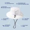 imageTOPEX XLXXL UPF 50 Wide Brim Sun Hat for Men and Women  Advanced Cooling ampamp UltraBreathable for Outdoor ComfortWhite
