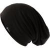 imageUnisex Oversize All Day ampamp Season Wool Blend Micro Weight Beanie Hat Soft Skin FriendlyBlackthick