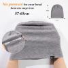 imageUnisex Oversize All Day ampamp Season Wool Blend Micro Weight Beanie Hat Soft Skin FriendlyGrey