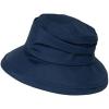imageComhats Rain Hat for Women Waterproof Wide Brim Sun Hats for Ladies UV Protection Summer Bucket Hats Beach Packable 5562CM737navy