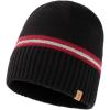 imageTOPEX MLXL Unisex 50 Merino Wool Skull Cap Warm Winter Beanie Hats Double Layer Knit Hat with Reflective Strips95586black