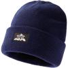 imageTOPEX MLXLXXL Beanies Hats Men Women Winter 100 Merino Wool Double LayerNavyfleece Lined
